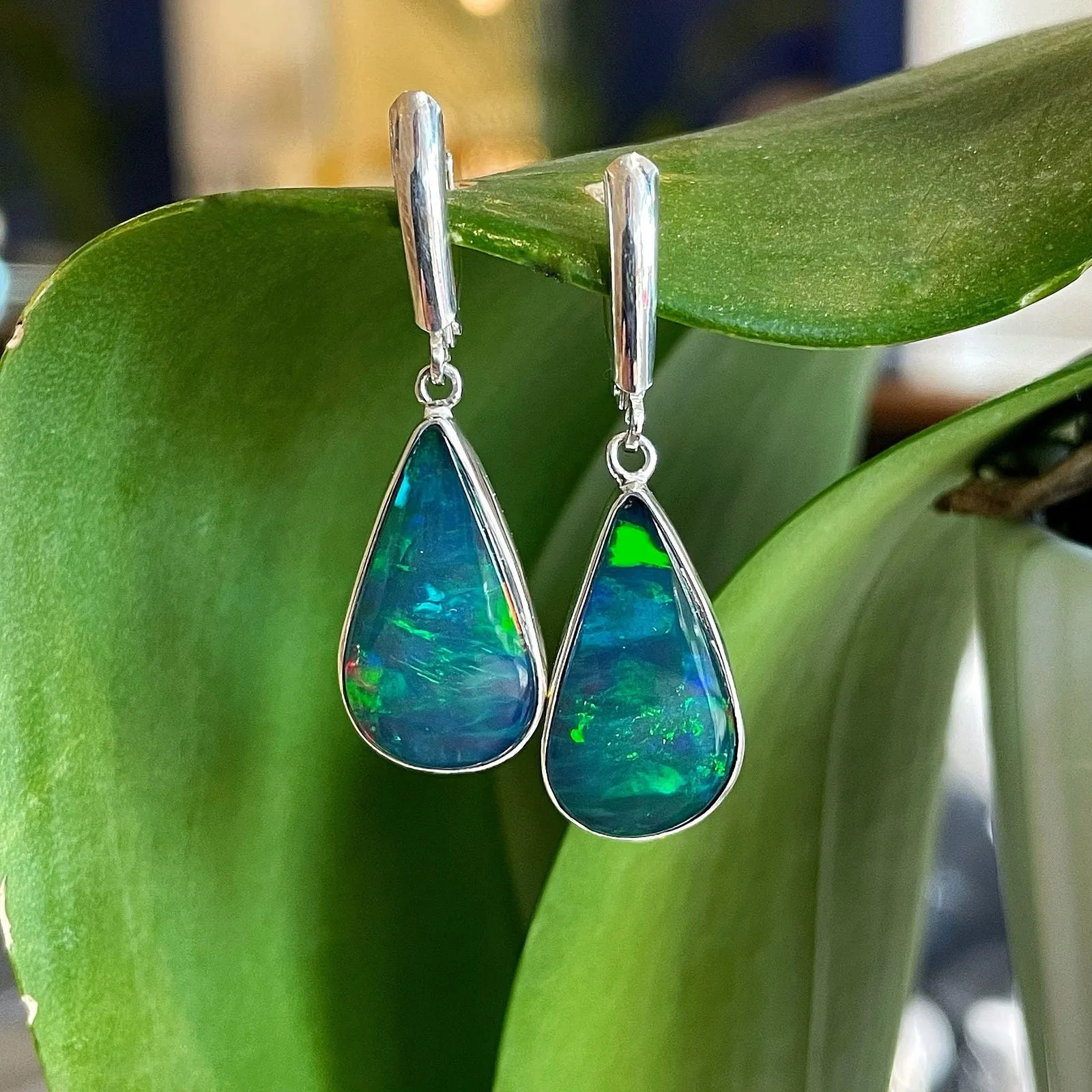 Dowdy Opal Teardrop Dangles