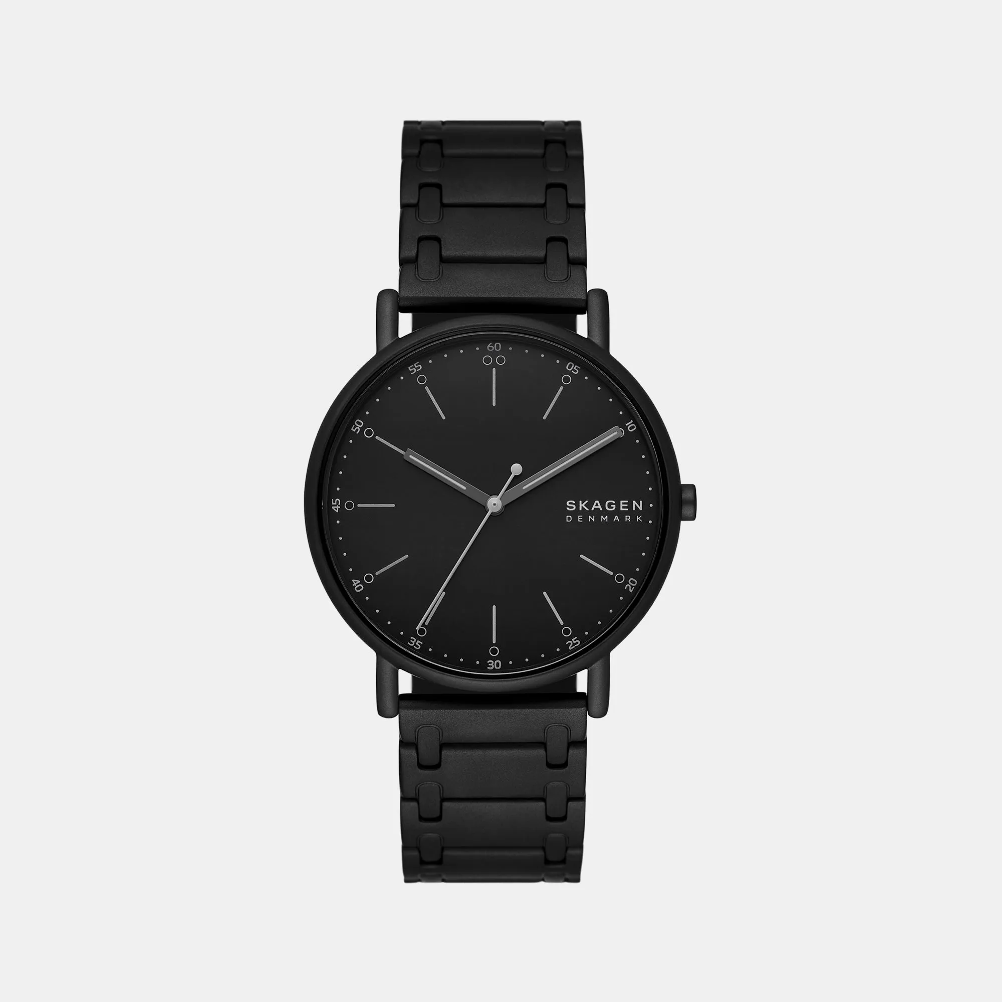Men's Signatur Black Analog Stainless Steel Watch SKW6914